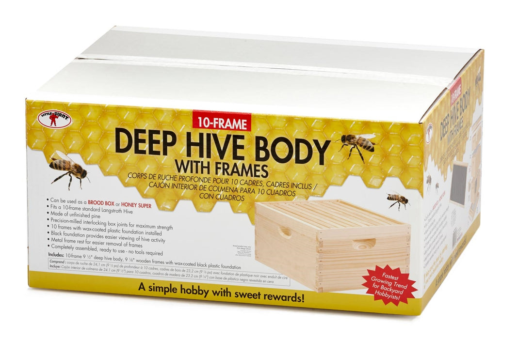 10-Frame Deep Hive Body - Berry Hill - Country Living Products