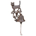 Cast Iron Doorbell - Cat - Berry Hill - Country Living Products