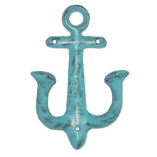 Vintage Anchor Hook - Turquoise - Berry Hill - Country Living Products