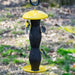 Yellow & Black No/No Finch Tube Wild Bird Feeder - Berry Hill - Country Living Products