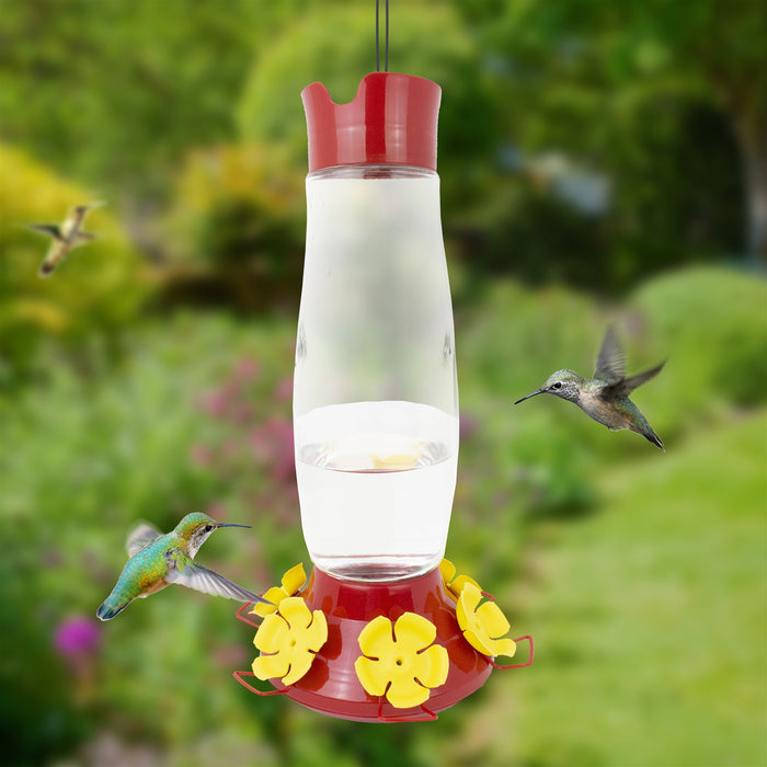 Top-Fill Grand Master Glass Hummingbird Feeder 48oz - Berry Hill - Country Living Products