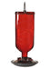 Hummingbird Feeder - Antique Red Glass - Berry Hill - Country Living Products