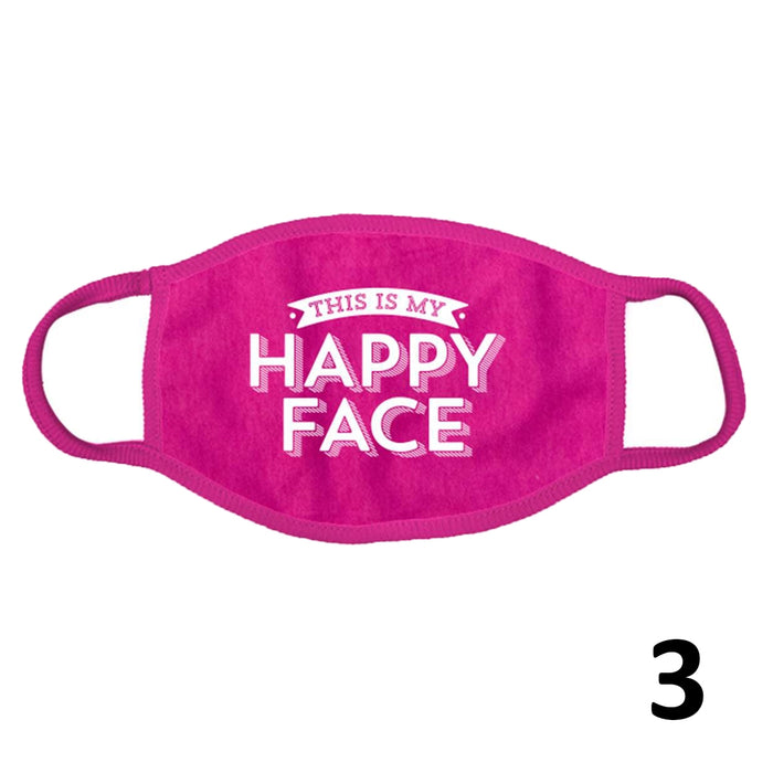 Adult Reusable Statement Facemasks - Pink - Berry Hill - Country Living Products