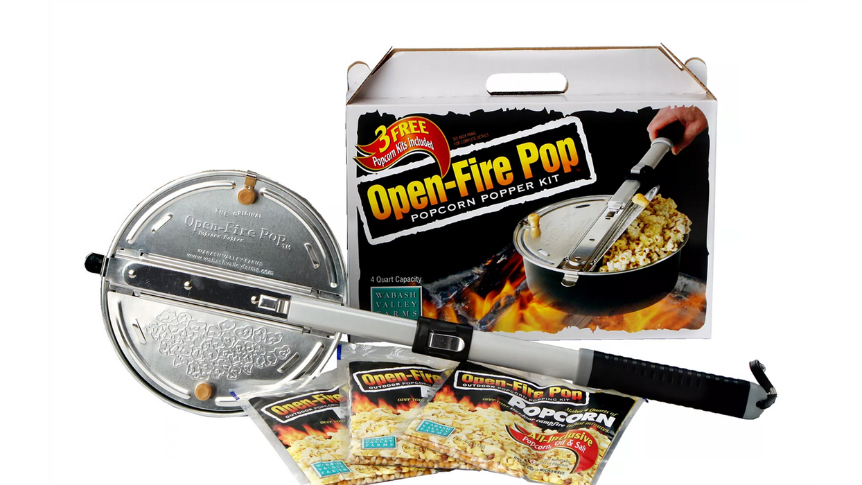 Open-Fire Popcorn Popper Kit - Berry Hill - Country Living Products