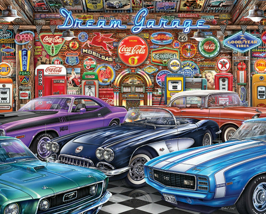 Springbok Puzzle - Dream Garage - 1000 piece - Berry Hill - Country Living Products