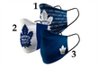 Toronto Maple Leafs Face Mask - 3 Asst - Berry Hill - Country Living Products