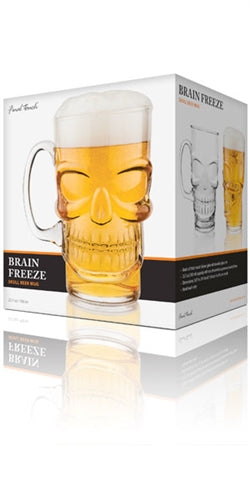 Brain Freeze Skull Beer Mug - Berry Hill - Country Living Products