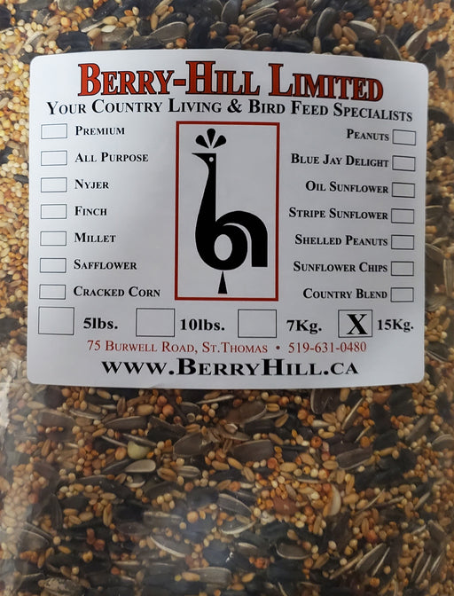 Premium Blend 15 kg - Berry Hill - Country Living Products