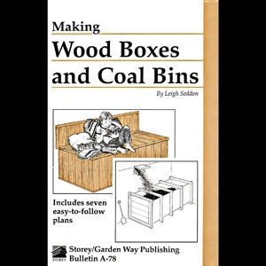 Making Wood Boxes and Coal Bins - Berry Hill - Country Living Products