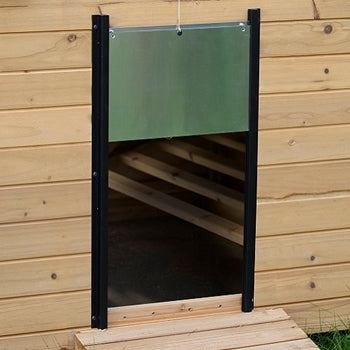 ChickSafe Space saving Chicken Coop Door Kit - Berry Hill - Country Living Products