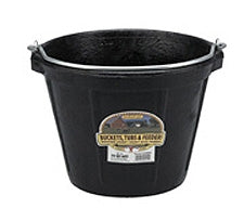 Bucket - 10 Qt Rubber Bucket - Berry Hill - Country Living Products