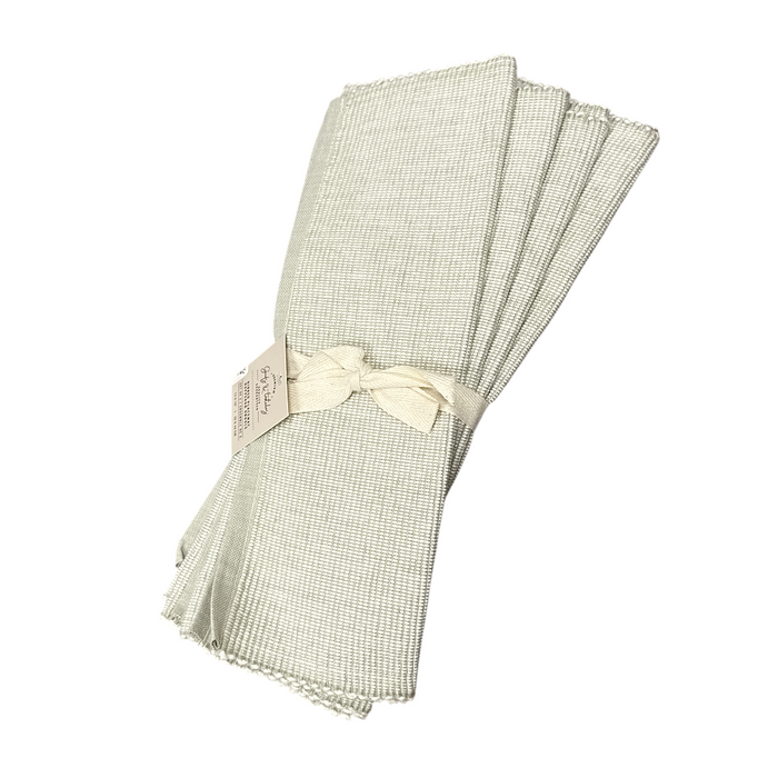 Heathered  Ribbed Placemat Set Of 4 - Natural