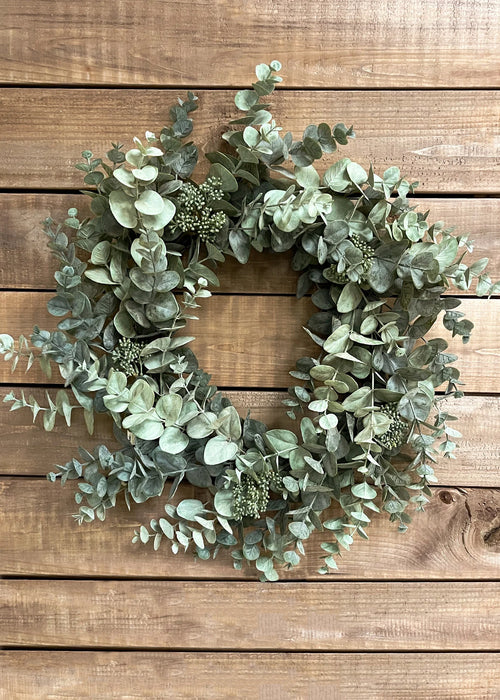 30" Sage Green Seeded Eucalyptus Wreath