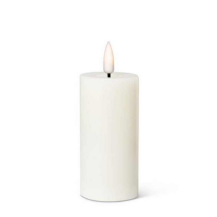 Sand LED Flameless Pillar Candle - 2x4 Inch