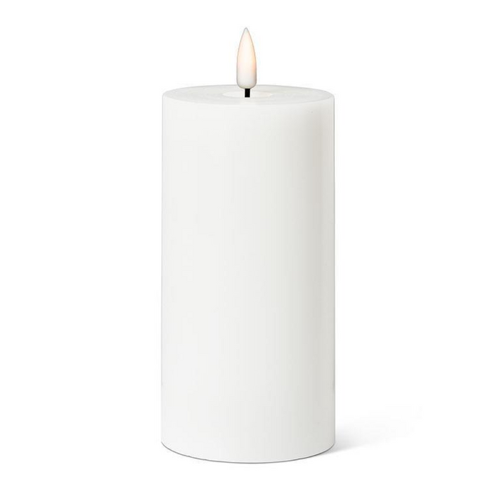 White LED Flameless Pillar Candle - 3x6 Inch
