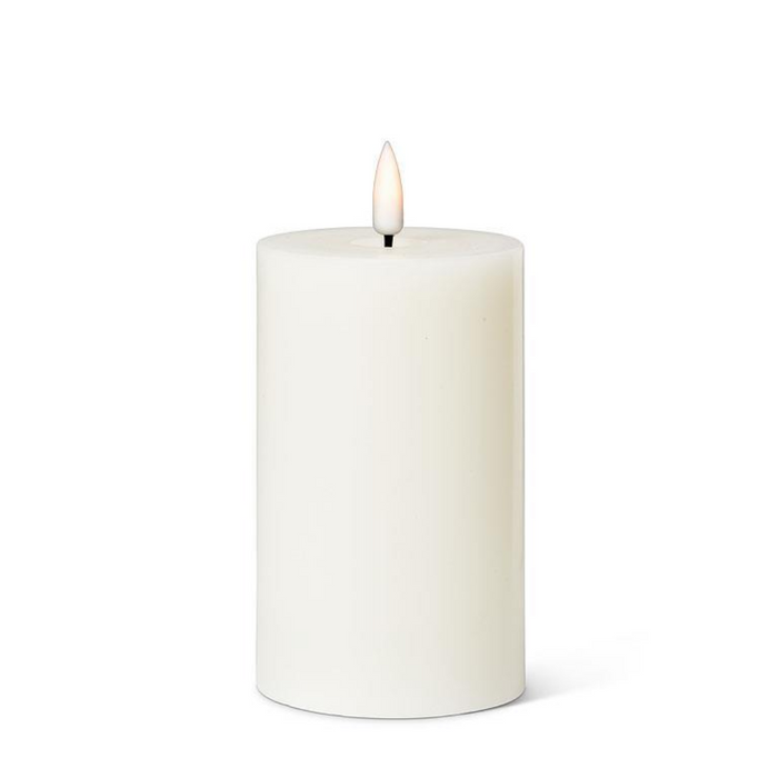Sand LED Flameless Pillar Candle - 3x5 Inch