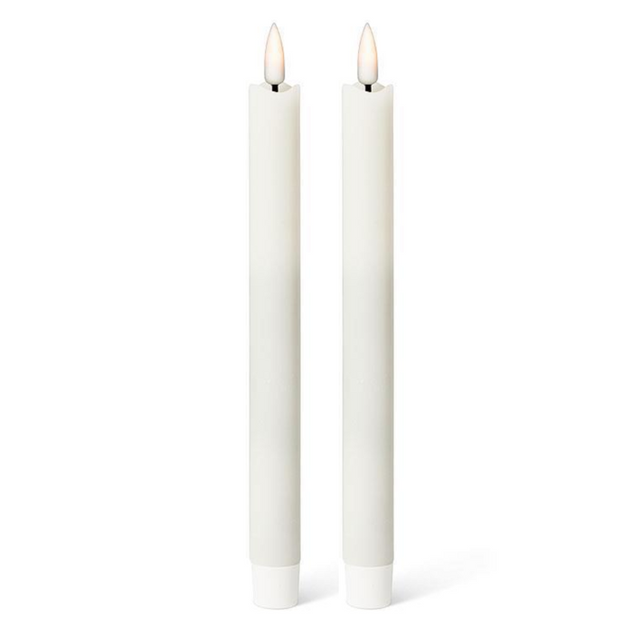 Sand Luxlite LED Taper Candles (Set of 2)