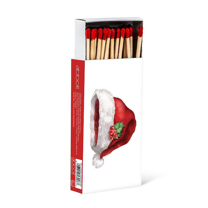 Santa Hats Print Matches - 45 Sticks