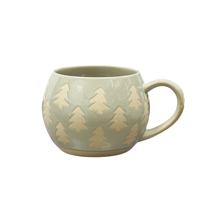 16oz Ball Mug - Alpine Trees
