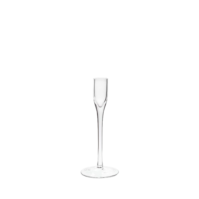 Slender Long Stemmed Taper Candle Holder - Small