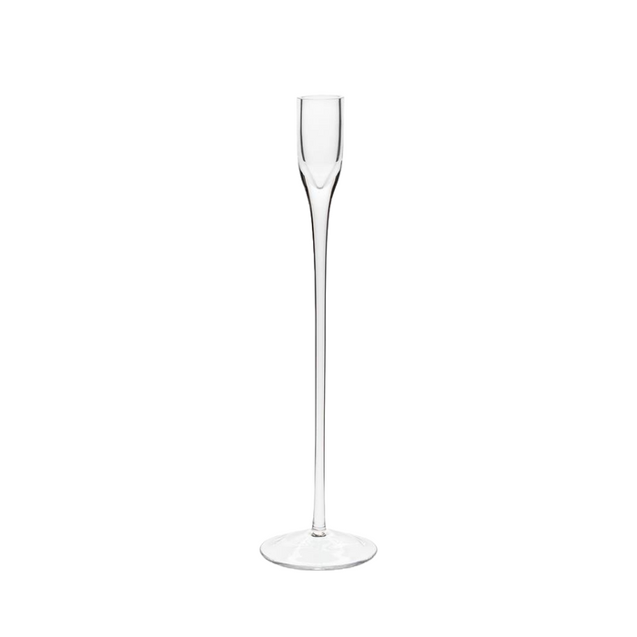 Slender Long Stemmed Taper Candle Holder - Large