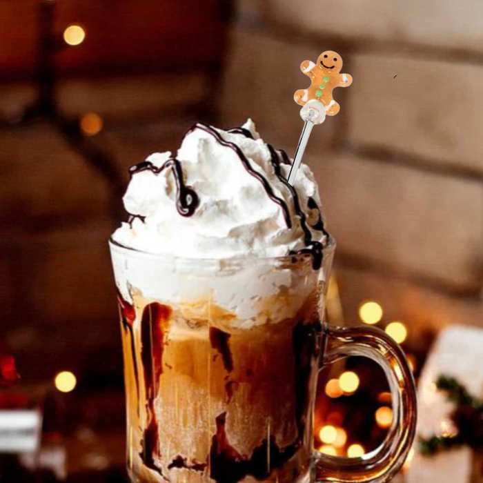 4.5" Holiday Icon Spoons - Set of 4