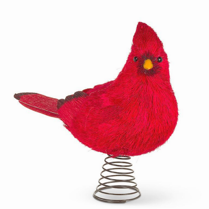 12" Large Cardinal Tree Topper
