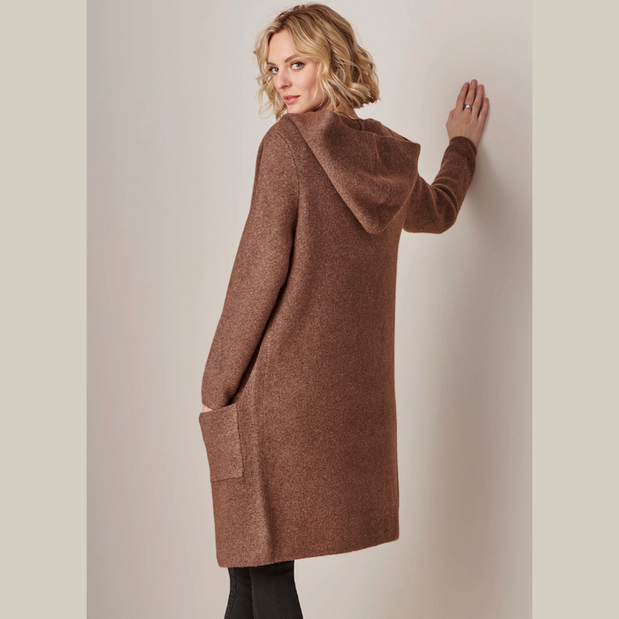 Charlie Paige - Agatha Pocket Cardigan - Brown