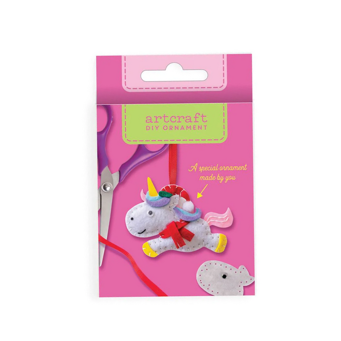 DIY Felt Ornament Kit - Unicorn