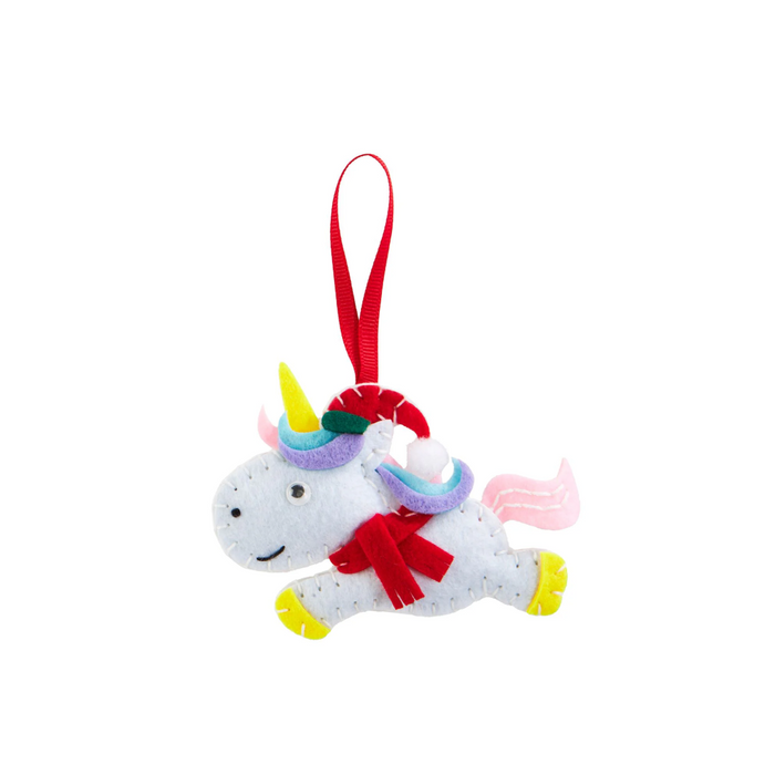 DIY Felt Ornament Kit - Unicorn