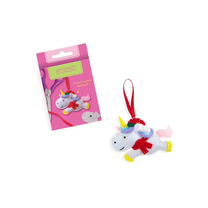 DIY Felt Ornament Kit - Unicorn