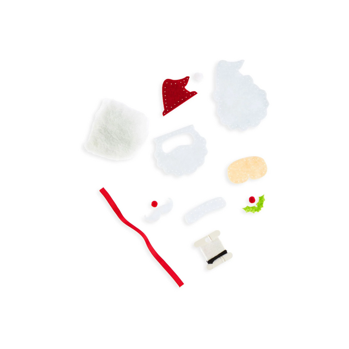 DIY Felt Ornament Kit - Santa Claus