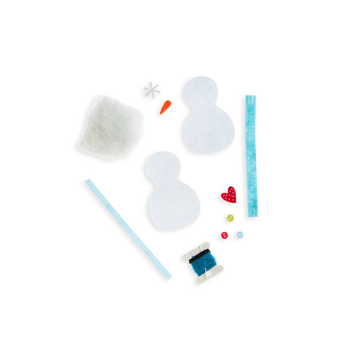 DIY Felt Ornament Kit - Snowman