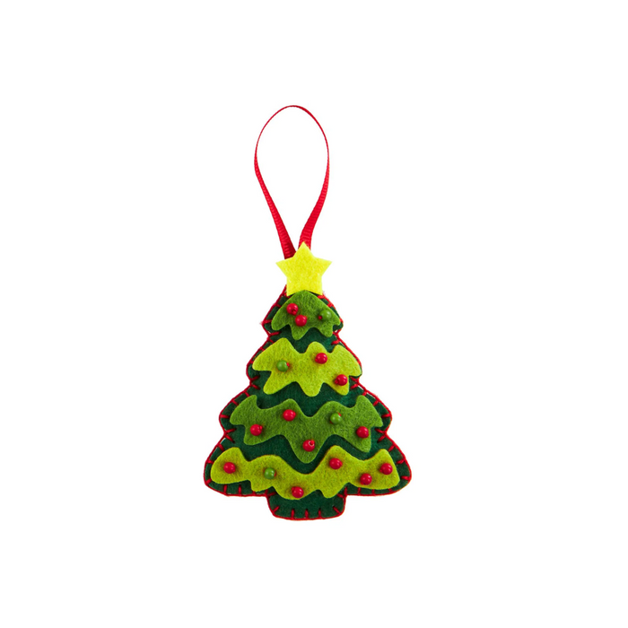 DIY Felt Ornament Kit - Christmas Tree