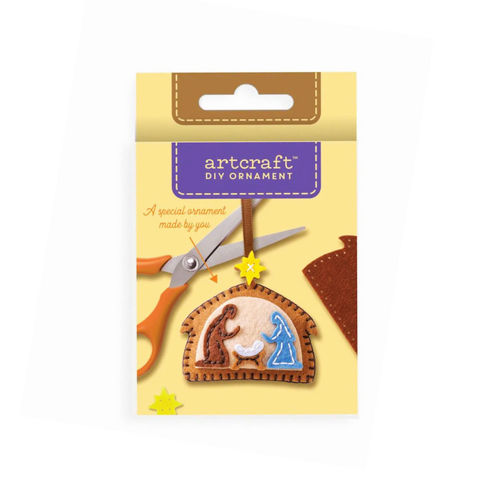 DIY Felt Ornament Kit - Nativity