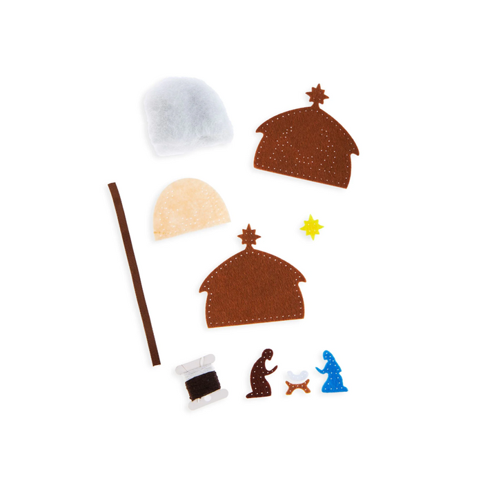 DIY Felt Ornament Kit - Nativity