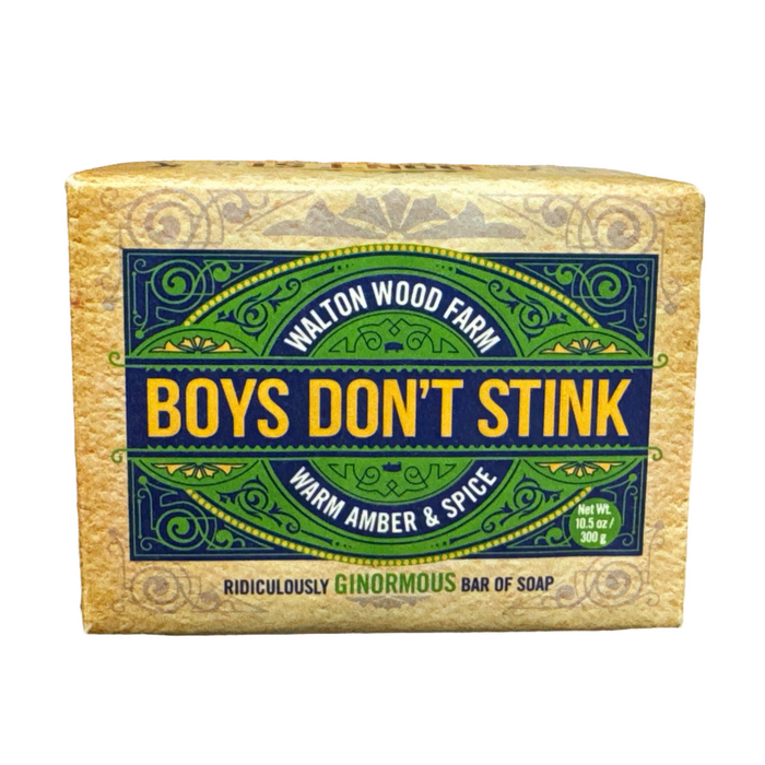 Walton Wood Farm - 'Boys Don't Stink' Large Soap Bar