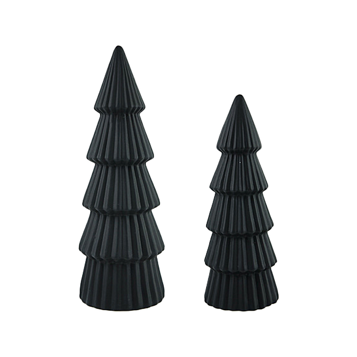 Large Black Ceramic Tree