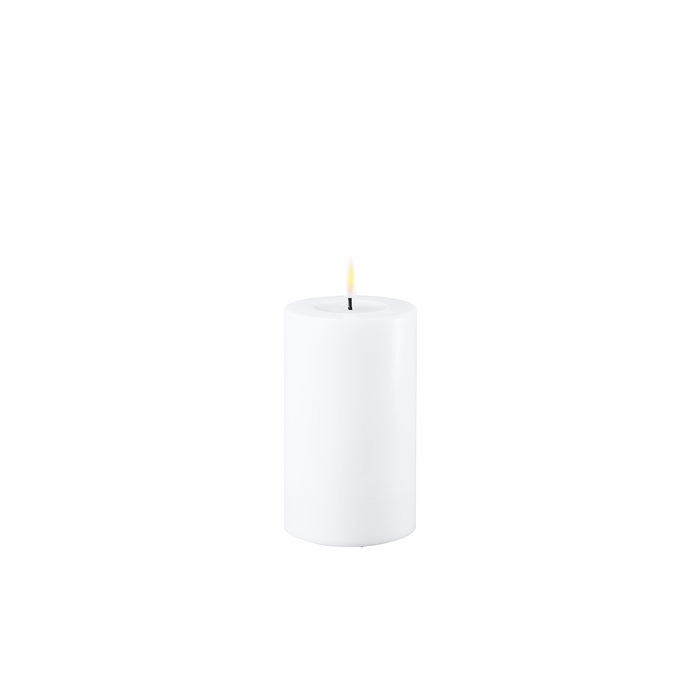 White LED Candle 3x5 inch - Flameless Melt
