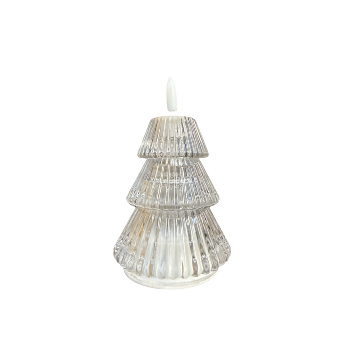 LED Clear Flameless Candle Tree
