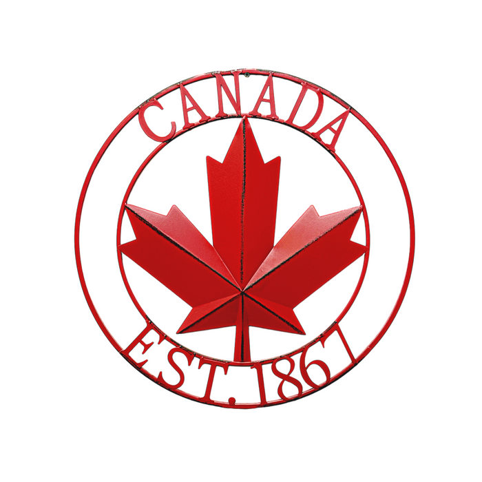 CANADA 1867 Circle - 28"