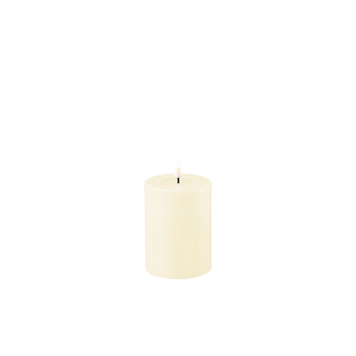 Cream LED Candle 3x4 Inch - Flameless Melt