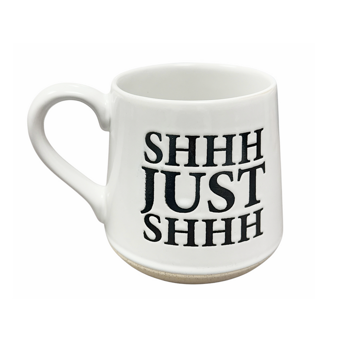 Fat Bottom Mug - "Shhh"