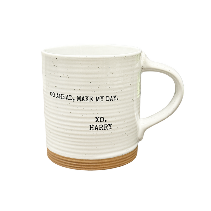 Mug - "Go Ahead, Make My Day XO Harry"