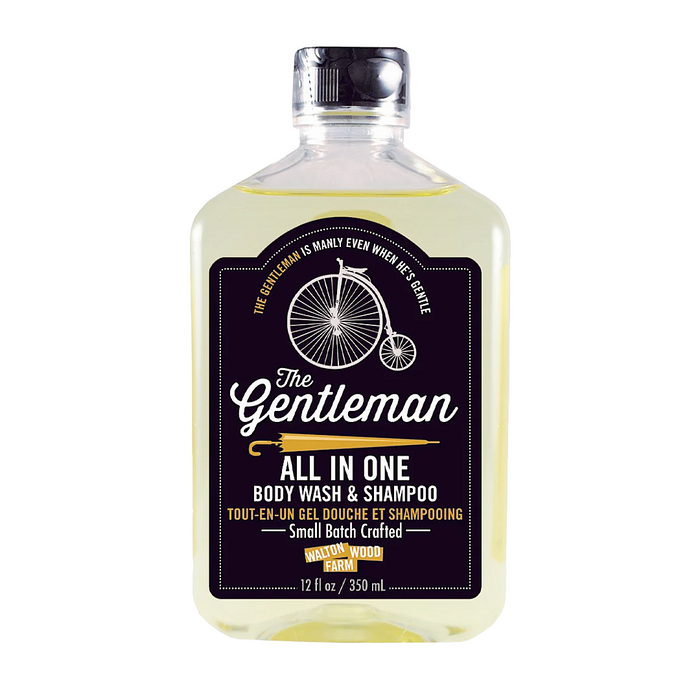 Walton Wood Farm - The Gentleman All In One Body Wash & Shampoo