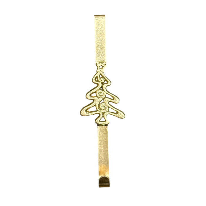 15.5" Golden Iron Tree Wreath Hanger