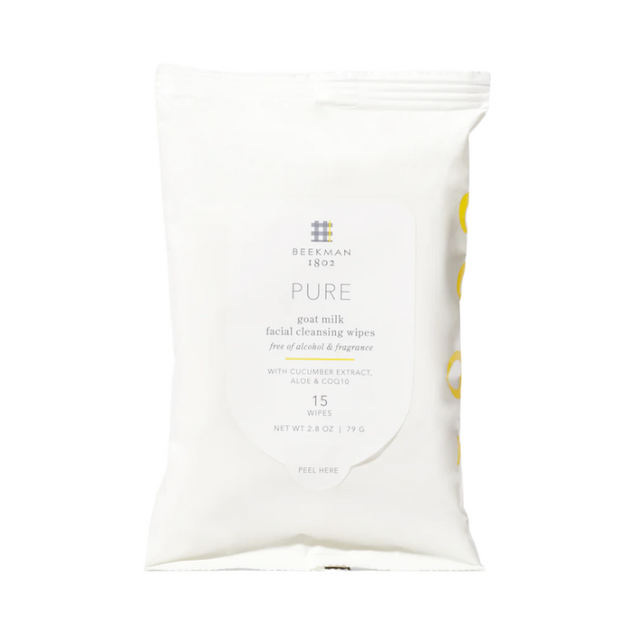 Beekman-Pure Goat Milk Face Wipes