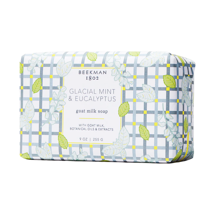 Beekman-Glacial Mint & Eucalyptus Bar Soap