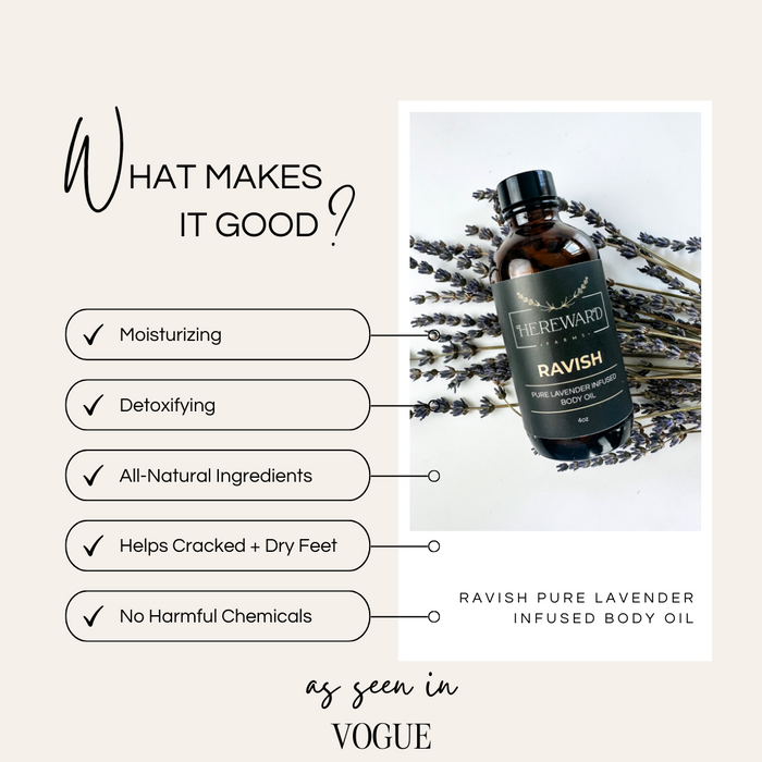 Ravish Pure Lavender Infused Body Oil