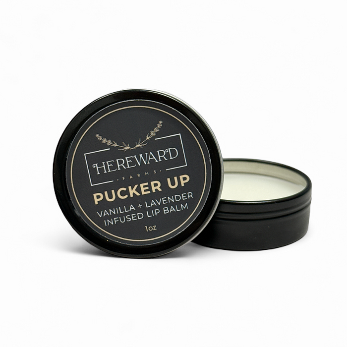 Pucker Up - Vanilla and Lavender Infused Lip Balm